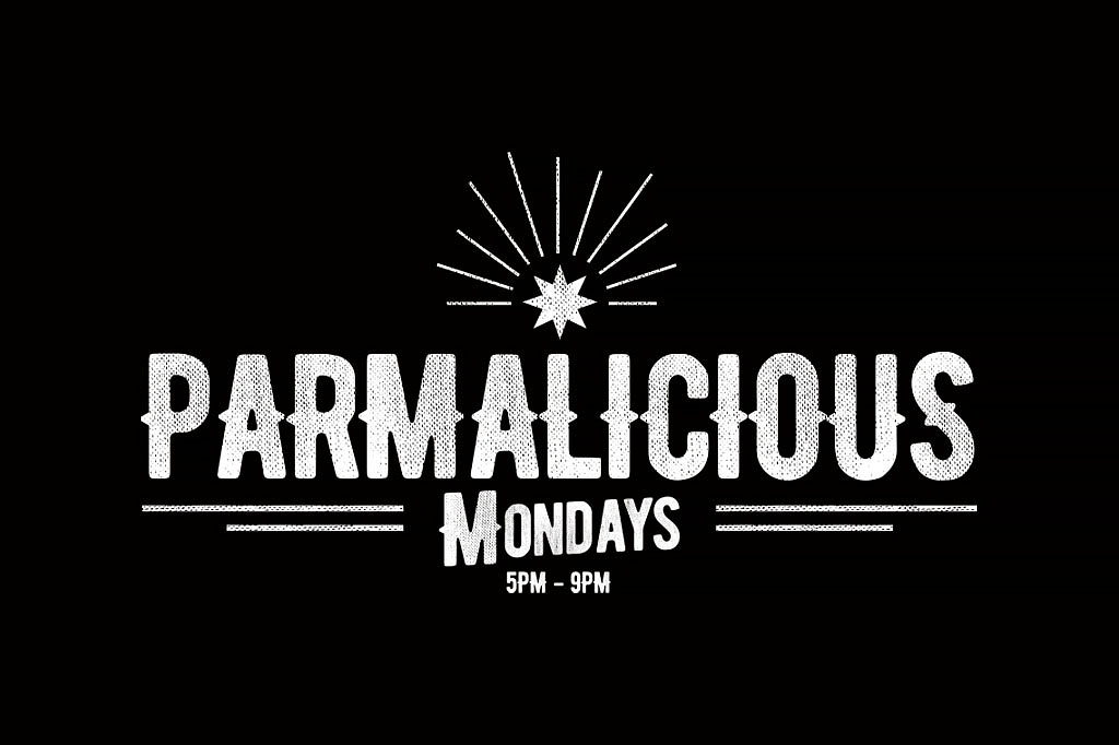 Fratelli Parmalicious (Parma) Mondays logo symbol for Italian restaurant branding, premium hospitality graphic design Melbourne