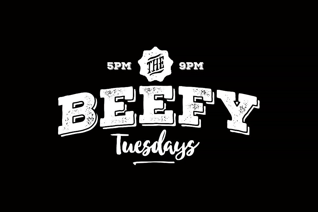 Fratelli Beefy Steak Tuesdays logo symbol for Italian restaurant branding, premium hospitality graphic design Melbourne