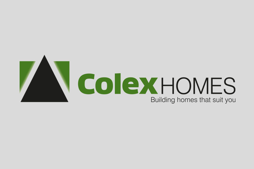 Colex Homes re-brand residential construction brand identity created by Melbourne freelance graphic designer