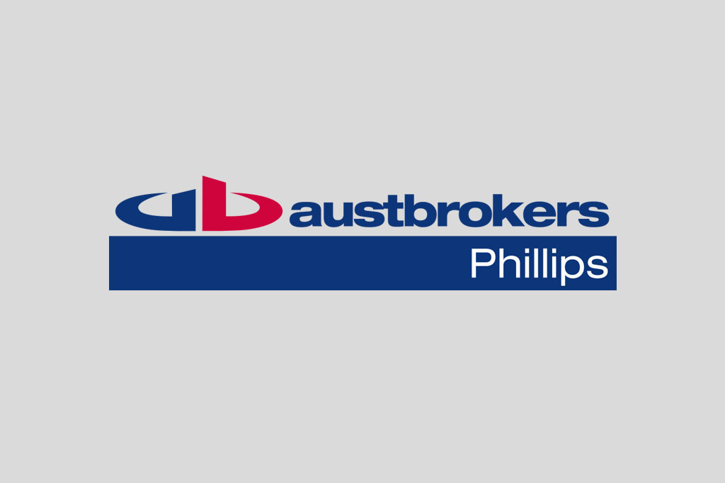 Original Austbrokers Phillips logo prior to rebranding, illustrating corporate brand evolution and strategic identity development Melbourne