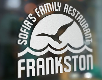 Sofia's Frankston retro restaurant branding, visual identity design and hospitality marketing strategy by Melbourne branding freelance consultant